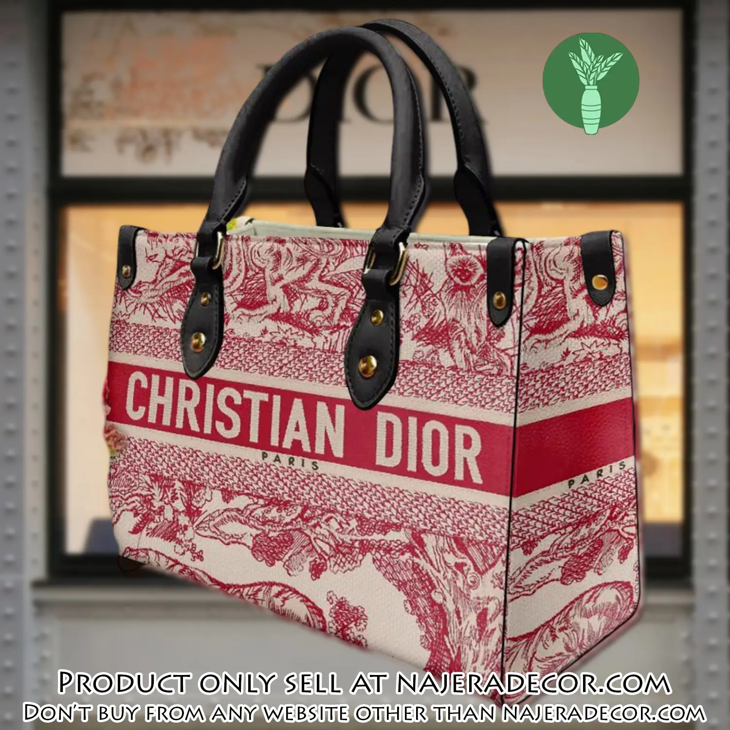 Dior women luxury leather handbag 3d lhb1026 njr3409564